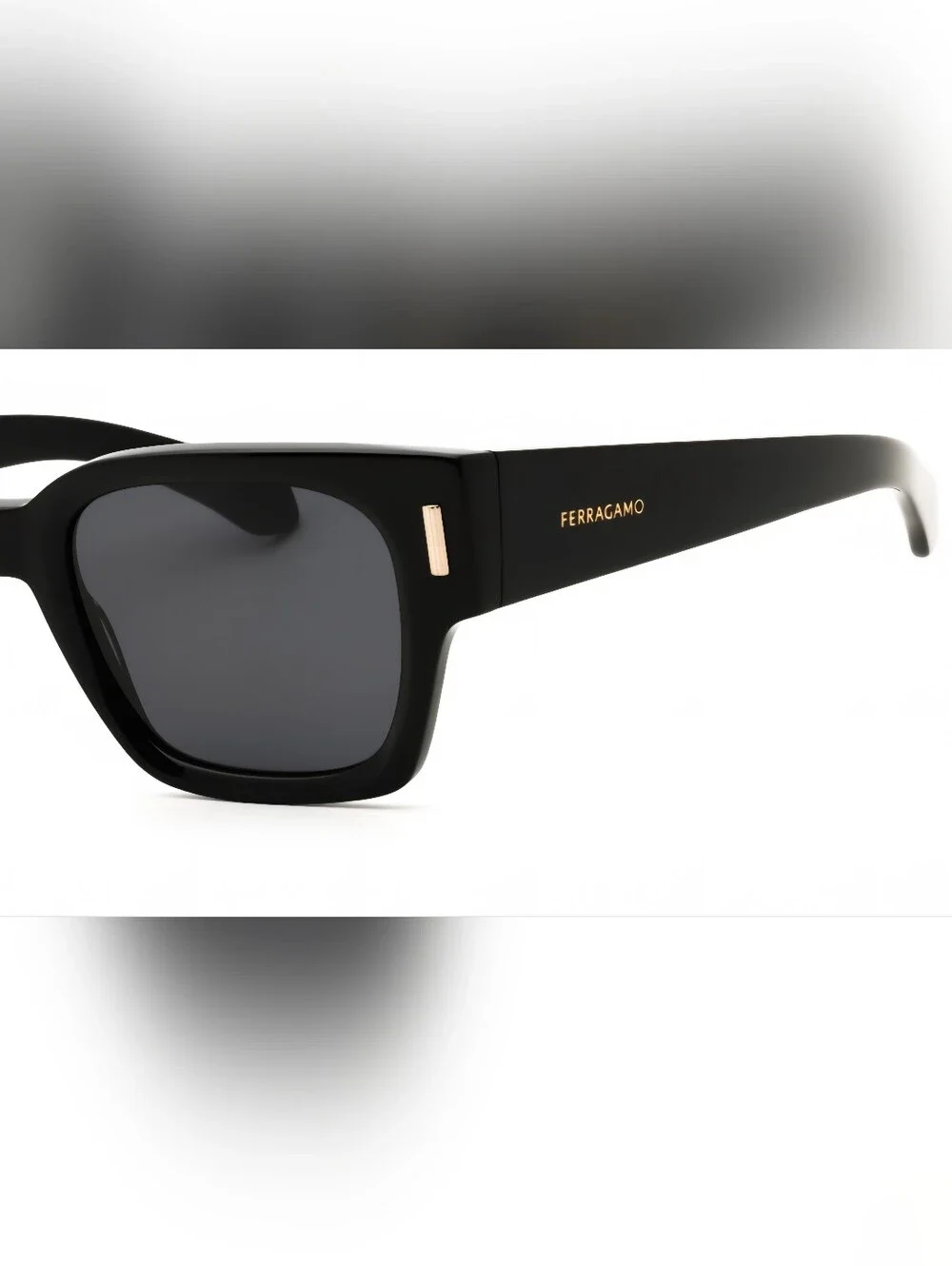 Salvatore Ferragamo SF2010S, BLACK/Grey, Men's Sunglasses, Size52X21X145